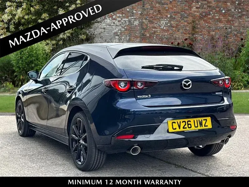New Mazda 3 Homura-Line 186 HP (136 kW) 2026 Deep cryst blue Hatchback
