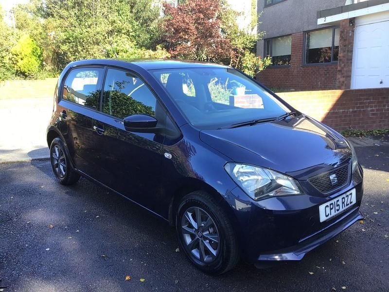 Blue Used 2015 Seat Mii I-Tech Hatchback | £3,275 (Good price) - Image 1/4