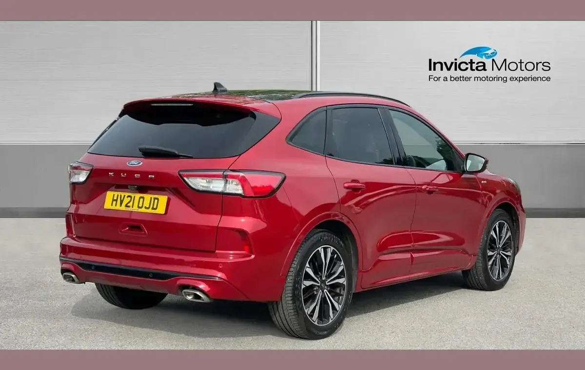 Used Ford Kuga ST-Line X 150 HP (110 kW) 2021 Lucid red SUV