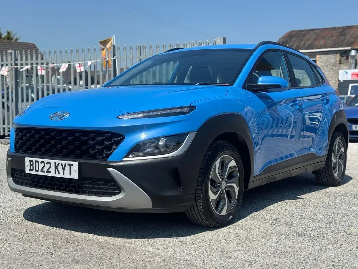 Used Hyundai Kona SE 195 HP (143 kW) 2022 Blue SUV