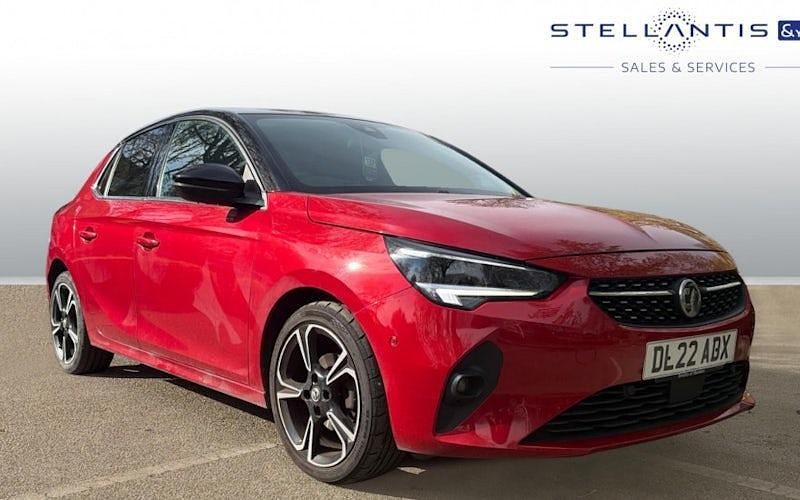 Used Vauxhall Corsa Edition 75 HP (55 kW) 2022 Red Hatchback