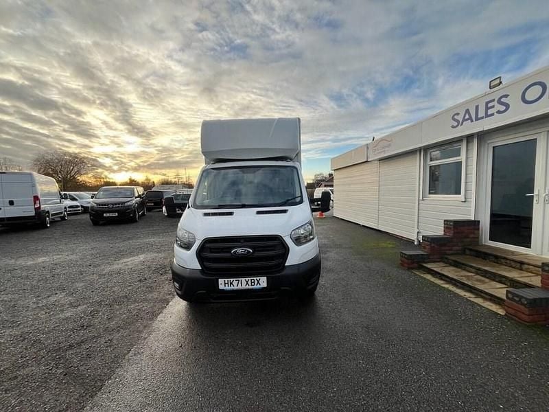 Begagnad Ford Transit S 130 HK (95 kW) 2022 Vit Cab