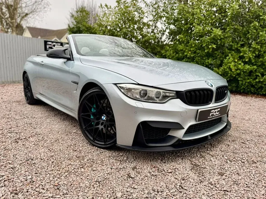 Used BMW M4 Cabriolet Competition Edition 450 HP (330 kW) 2017 Blue Cabriolet