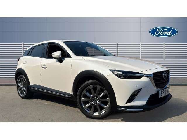White Used 2018 Mazda CX-3 Inclusive SUV | £14,121 (Fair price) - Image 1/4