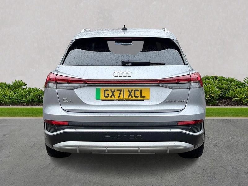 Used Audi Q4 e-tron S-Line 125 kW (170 HP) 2021 Silver SUV