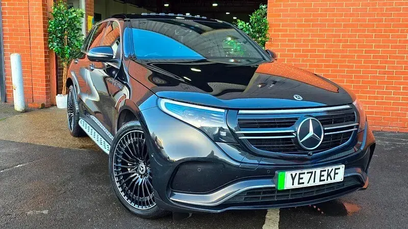 Used Mercedes EQC400 AMG Line Premium Plus 300 kW (408 HP) 2022 Black SUV