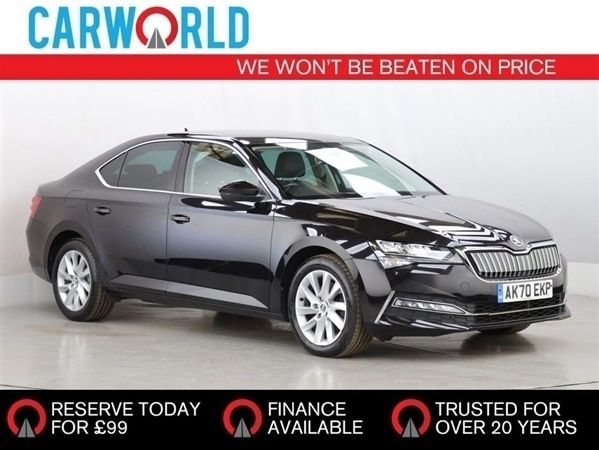 Black Used 2020 Skoda Superb SE Technology Hatchback | £14,388 (Fair price) - Image 1/1