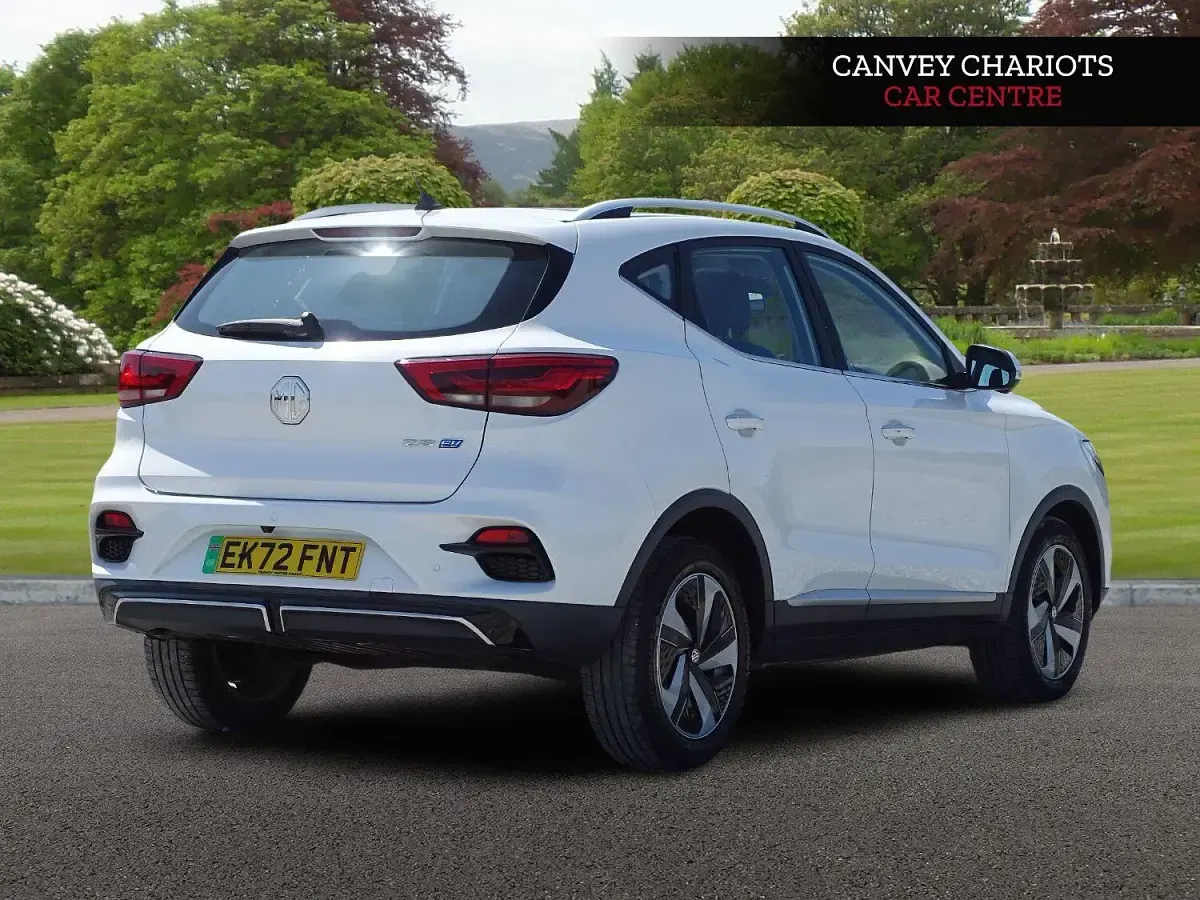 Used MG ZS Trophy 114 kW (156 HP) 2022 White SUV