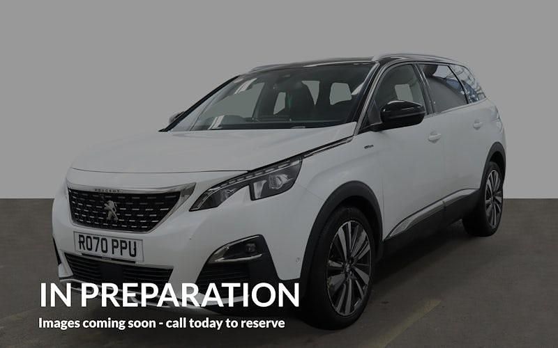 Used Peugeot 5008 GT-line 131 HP (96 kW) 2020 White SUV
