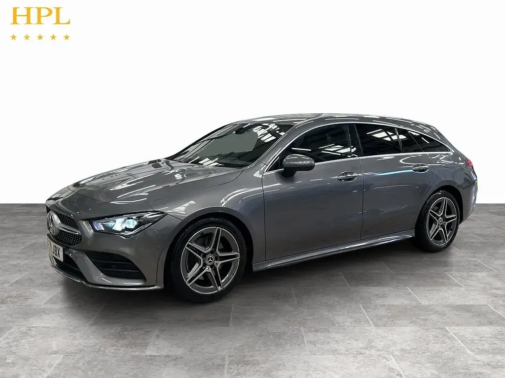 Used Mercedes CLA200 Shooting Brake AMG line 163 HP (119 kW) 2022 Grey Estate