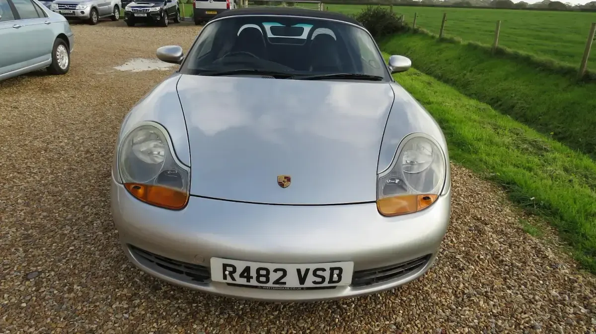 Used Porsche Boxster 204 HP (150 kW) 1998 Silver Cabriolet