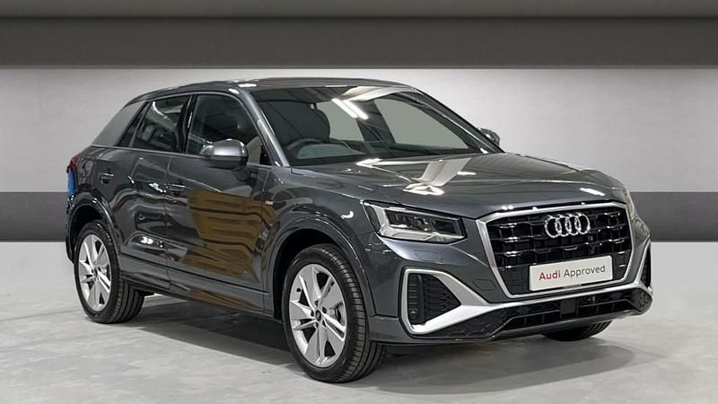 Begagnad Audi Q2 S-Line 150 HK (110 kW) 2022 Grå SUV