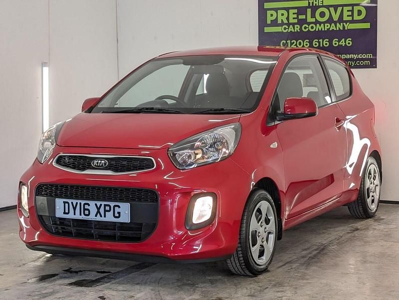 Red Used 2016 Kia Picanto 2 Hatchback | £3,475 (Fair price) - Image 1/3