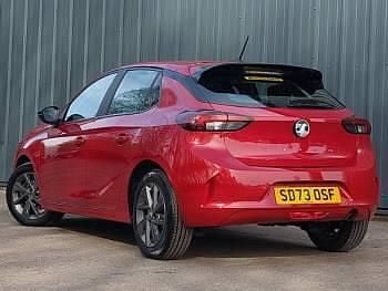 Used Vauxhall Corsa Design Edition 100 HP (73 kW) 2023 Red Hatchback