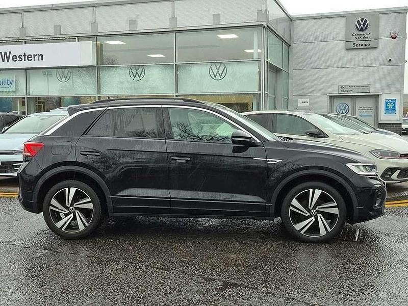 Used VW T-Roc R-line 150 HP (110 kW) 2022 Black SUV