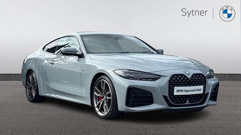 Grey Used 2022 BMW M440 Comfort Edition Sedan | £34,500 (Fair price) - Image 1/4