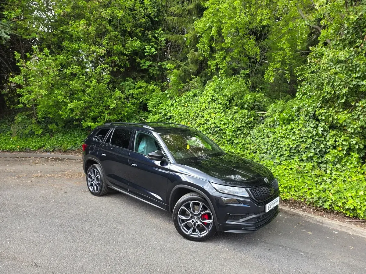 Begagnad Skoda Kodiaq vRS 239 HK (175 kW) 2020 Svart SUV