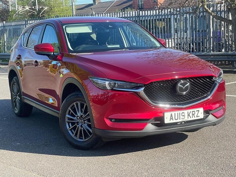 Begagnad Mazda CX-5 156 HK (114 kW) 2019 Röd SUV