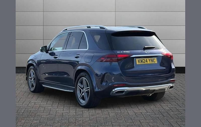 Used Mercedes GLE400 AMG line 375 HP (275 kW) 2024 Blue SUV
