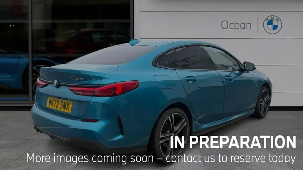 Used BMW 218 M Sport 134 HP (98 kW) 2022 Blue Coupe