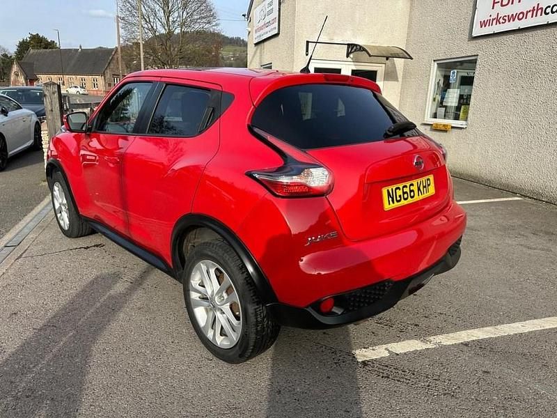 Used Nissan Juke Acenta 110 HP (80 kW) 2017 Red SUV