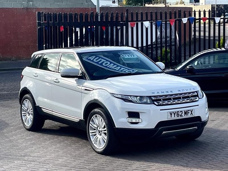 White Used 2012 Land Rover Range Rover evoque Prestige SUV | £7,499 (Fair price) - Image 1/4