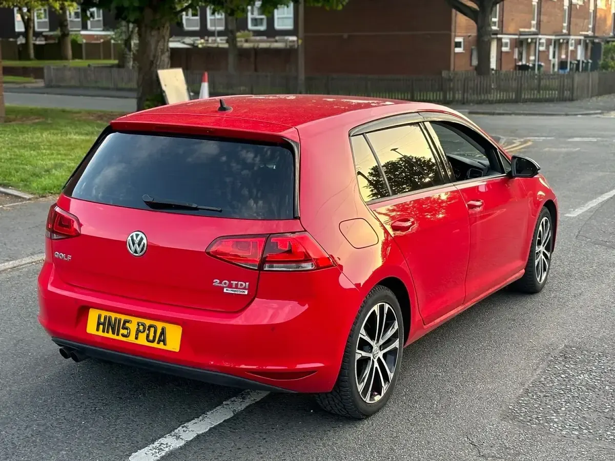 Used VW Golf VII GT 150 HP (110 kW) 2015 Red Hatchback