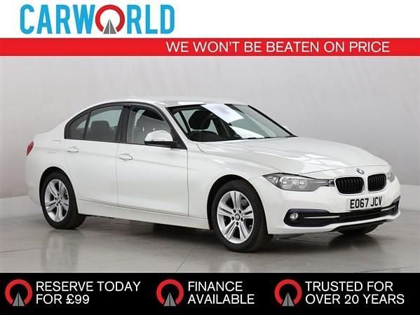 White Used 2017 BMW 320 Sport Line Sedan | £10,982 (Super price) - Image 1/3