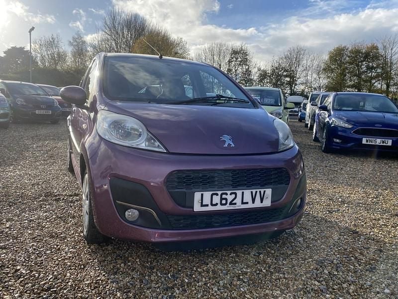 Purple Used 2012 Peugeot 107 Active Hatchback | £3,495 (Fair price) - Image 1/4
