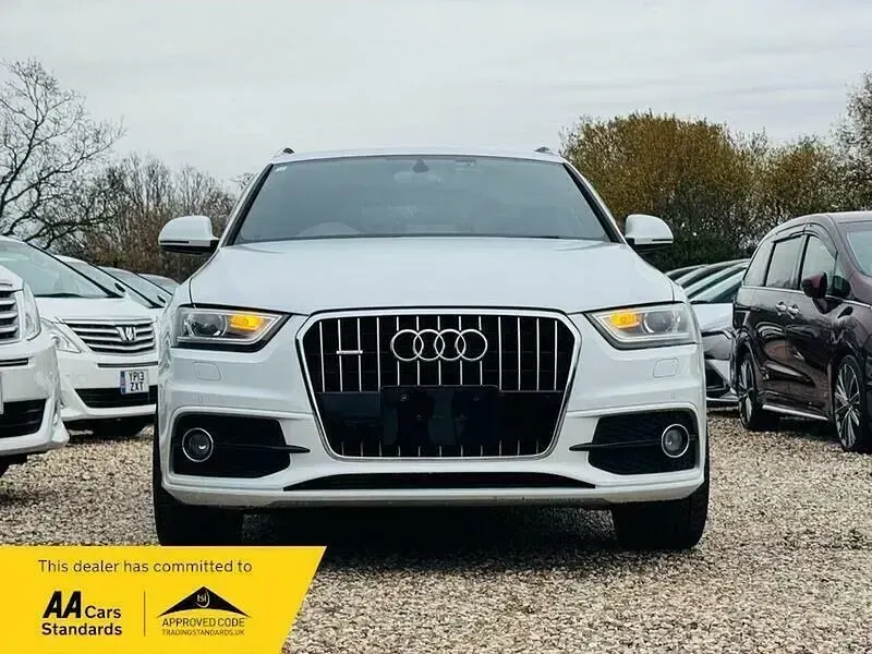 Used Audi Q3 S-Line 180 HP (132 kW) 2013 White SUV
