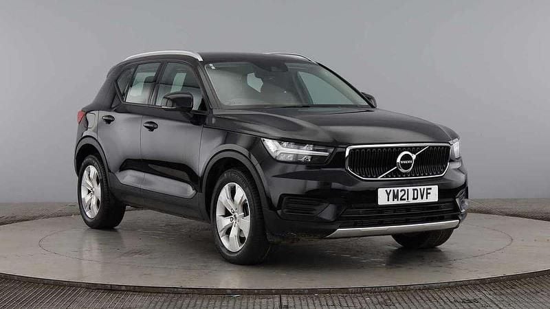 Onyx black Used 2021 Volvo XC40 Momentum SUV | £21,995 (Good price) - Image 1/3