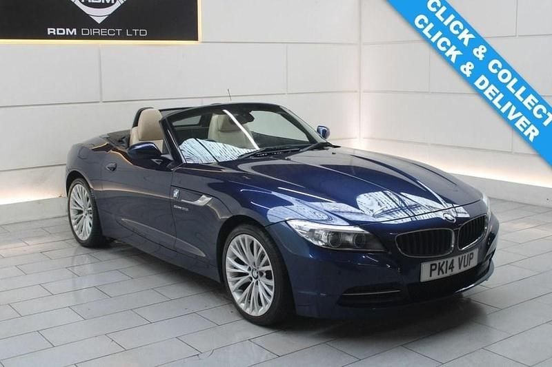Used BMW Z4 184 HP (135 kW) 2014 Blue Cabriolet