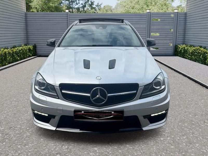 Begagnad Mercedes C63 AMG AMG 2014 Silver Sportkupé