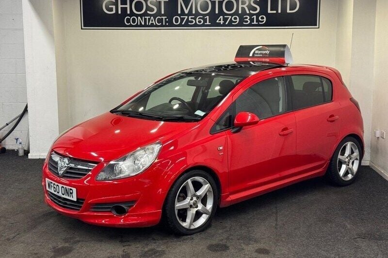 Red Used 2010 Vauxhall Corsa SRi Hatchback | £3,995 (Good price) - Image 1/1
