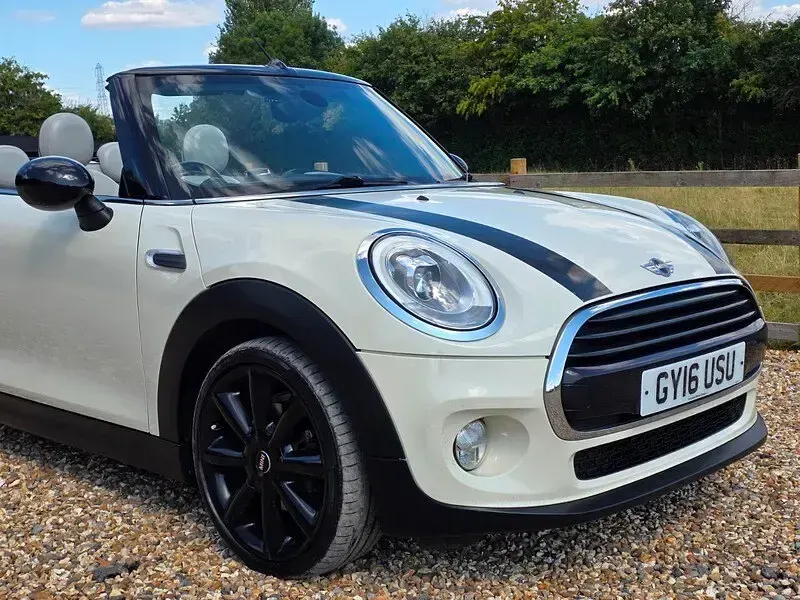 Used Mini Cooper Cabriolet 2016 White Cabriolet