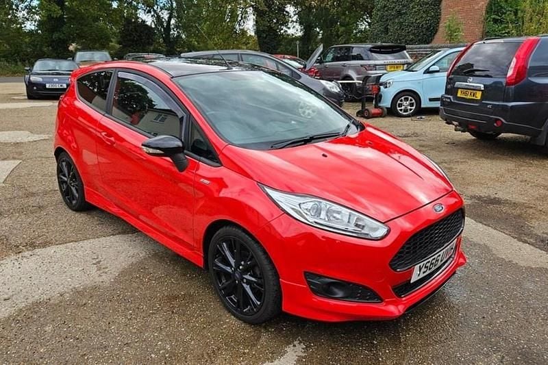 Red Used 2016 Ford Fiesta ST-Line Hatchback | £3,995 (Good price) - Image 1/1