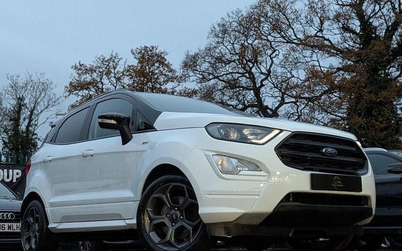 Used Ford Ecosport ST-Line 125 HP (91 kW) 2019 White SUV