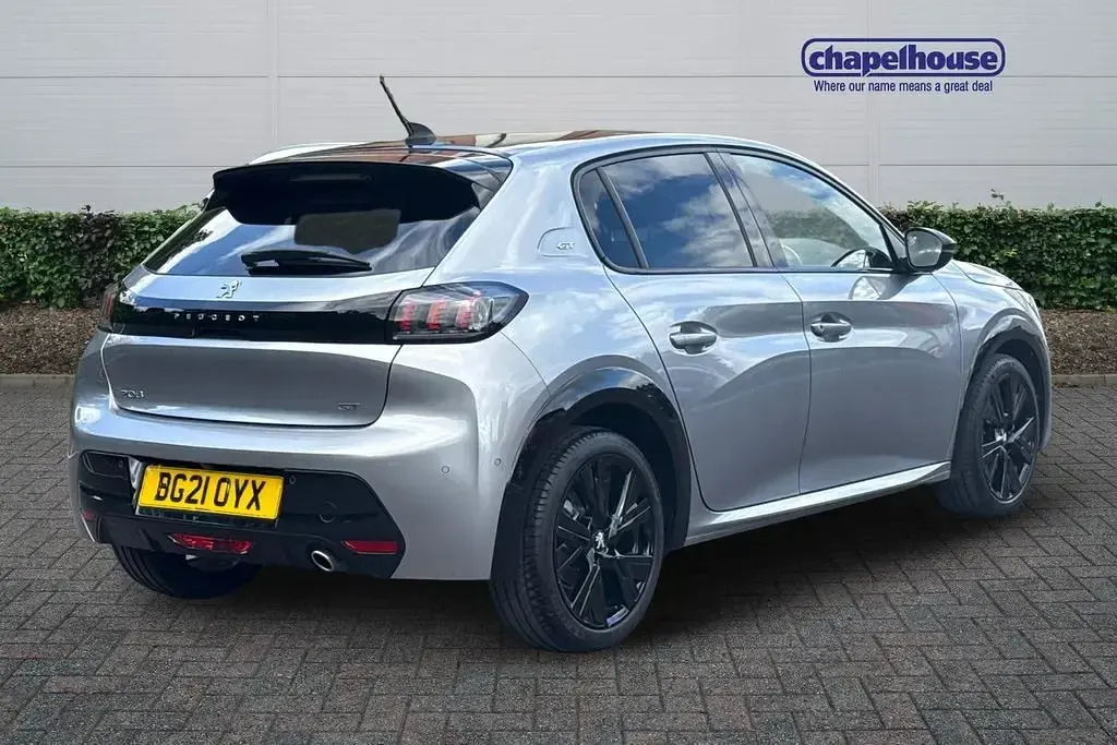 Used Peugeot 208 GT 75 HP (55 kW) 2021 Grey Hatchback