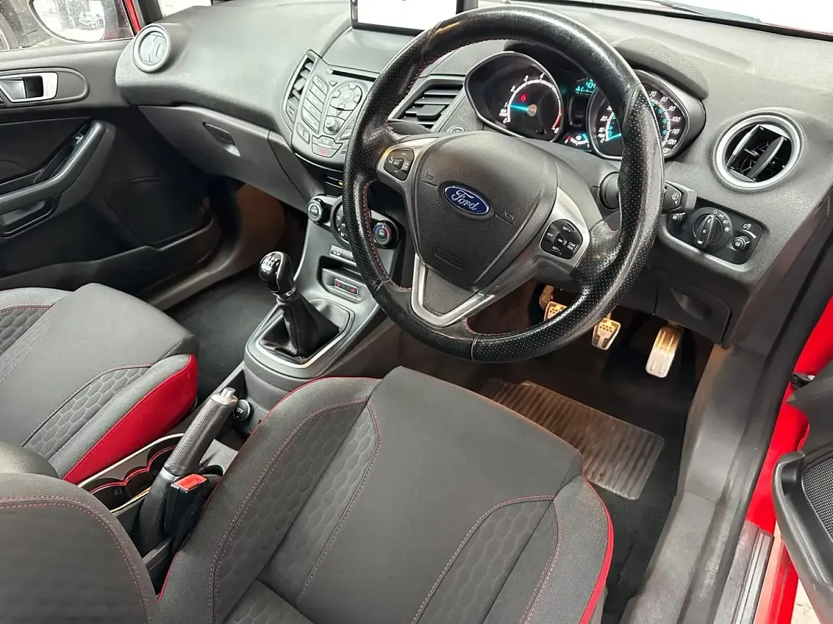 Used Ford Fiesta ST-Line 2017 Red Hatchback