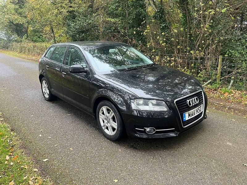 Black Used 2011 Audi A3 Sportback S-Line Hatchback | £2,495 (Super price) - Image 1/4