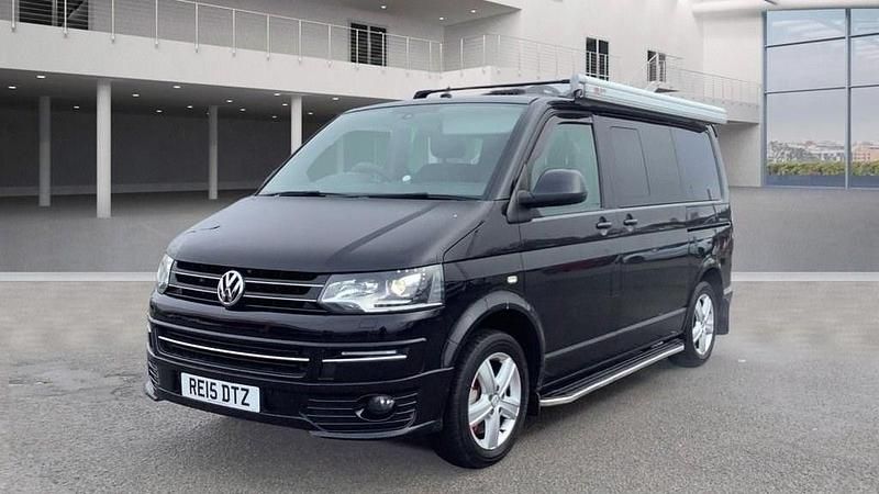 Used VW T6 Highline 180 HP (132 kW) 2015 Black Van