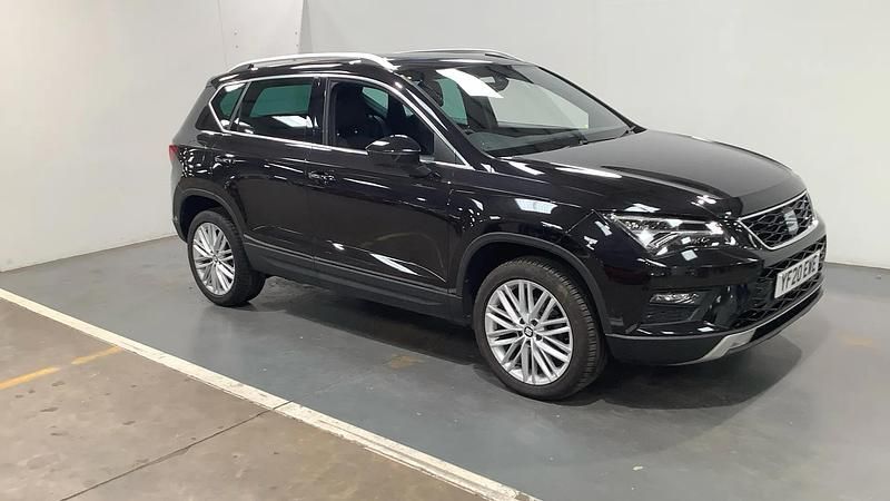Black Used 2020 Seat Ateca XCELLENCE SUV | £15,498 (Fair price) - Image 1/4