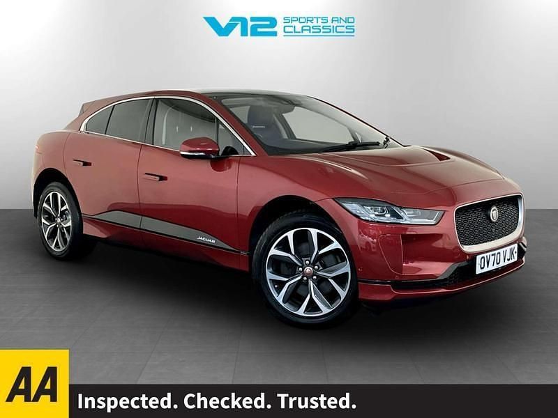 Red Used 2020 Jaguar I-Pace SUV | £15,695 (Fair price) - Image 1/3