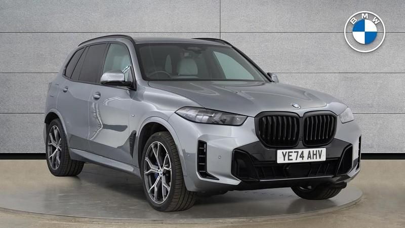 Grey Used 2024 BMW X5 M Sport SUV | £66,550 - Image 1/4
