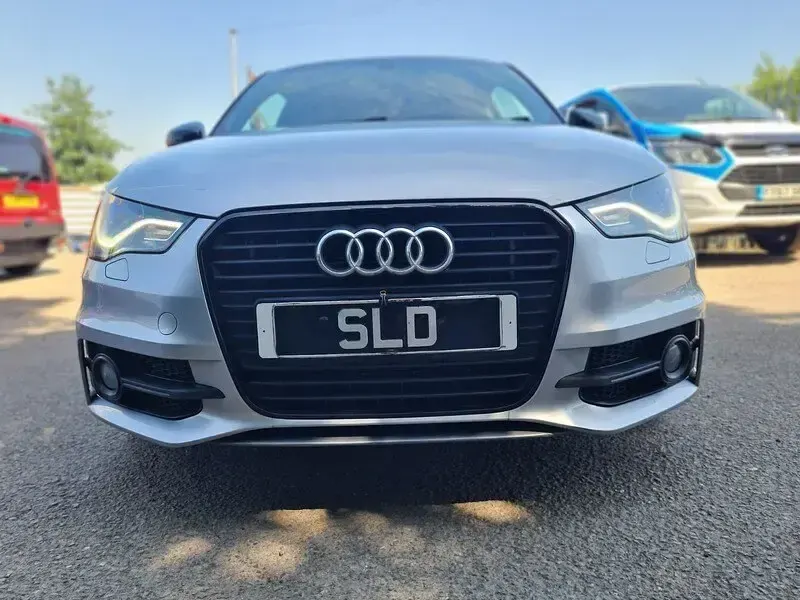 Used Audi A1 S-Line 122 HP (89 kW) 2014 Silver Hatchback