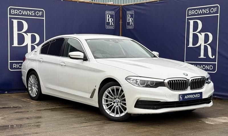 Used BMW 530e Comfort Edition 2018 White Sedan