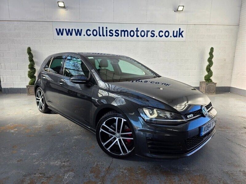 Grey Used 2014 VW Golf VII GTD Hatchback | £12,495 (A bit pricey) - Image 1/4