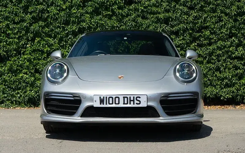 Used Porsche 911 Turbo 581 HP (427 kW) 2017 Silver Coupe