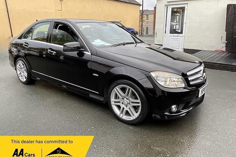 Black Used 2010 Mercedes C200 Sedan | £5,495 (Fair price) - Image 1/1