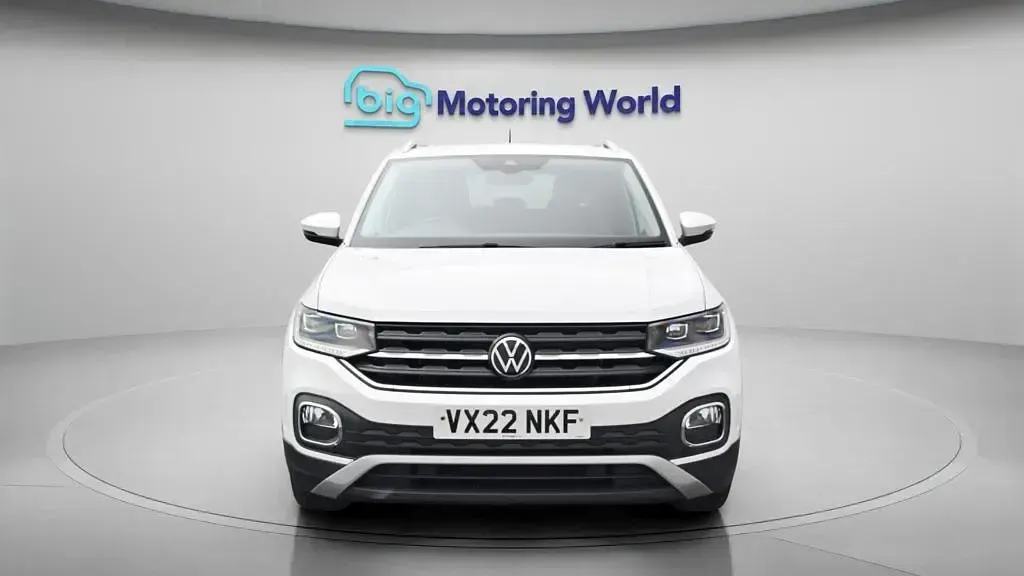 Used VW T-Cross SEL 110 HP (80 kW) 2022 White SUV
